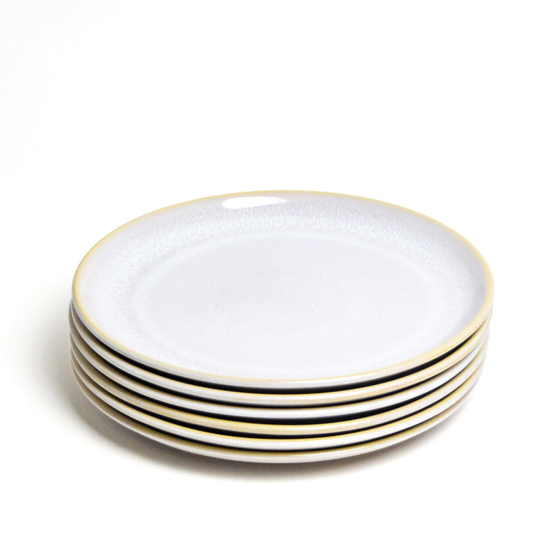 Grande assiette | Blanc nacré