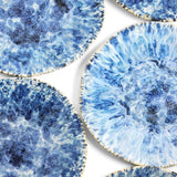 Grande assiette Onda | Bleu écume