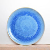 Grande assiette | Bleu minéral