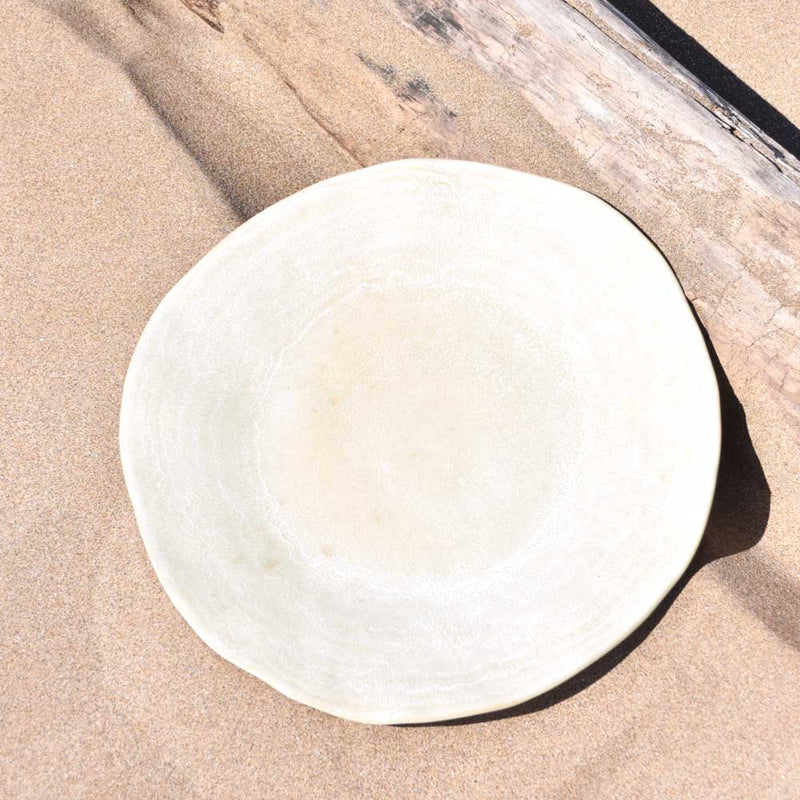 Grande assiette Onda | Beige sable