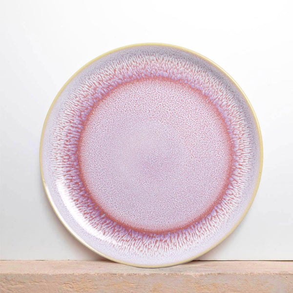Grande assiette | Rose minéral