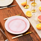 Grande assiette | Rose minéral