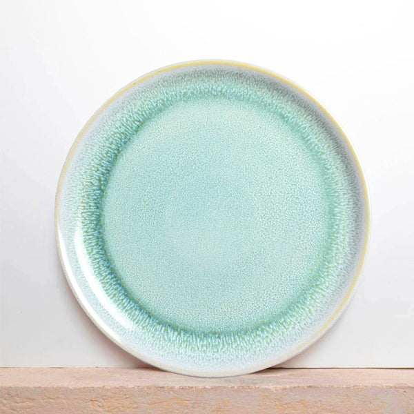Grande assiette | Vert minéral