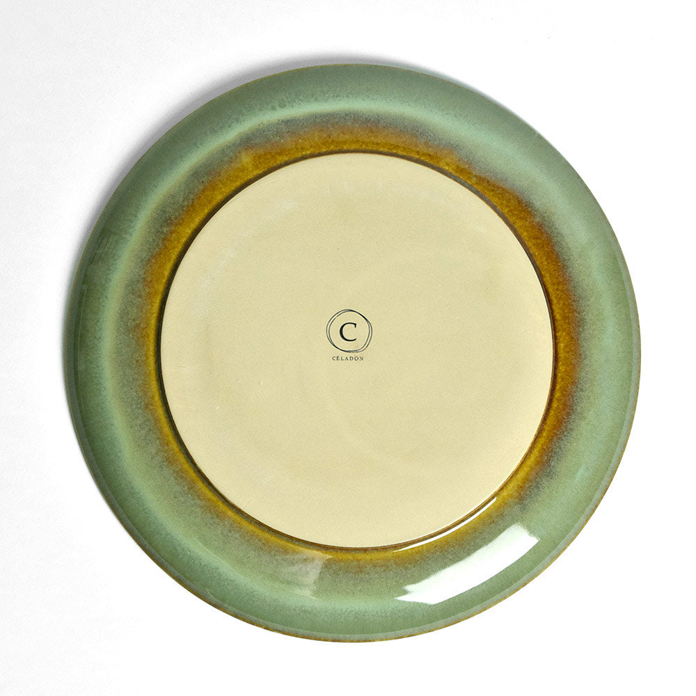 Assiette en porcelaine ajourée motif cerises Schumann