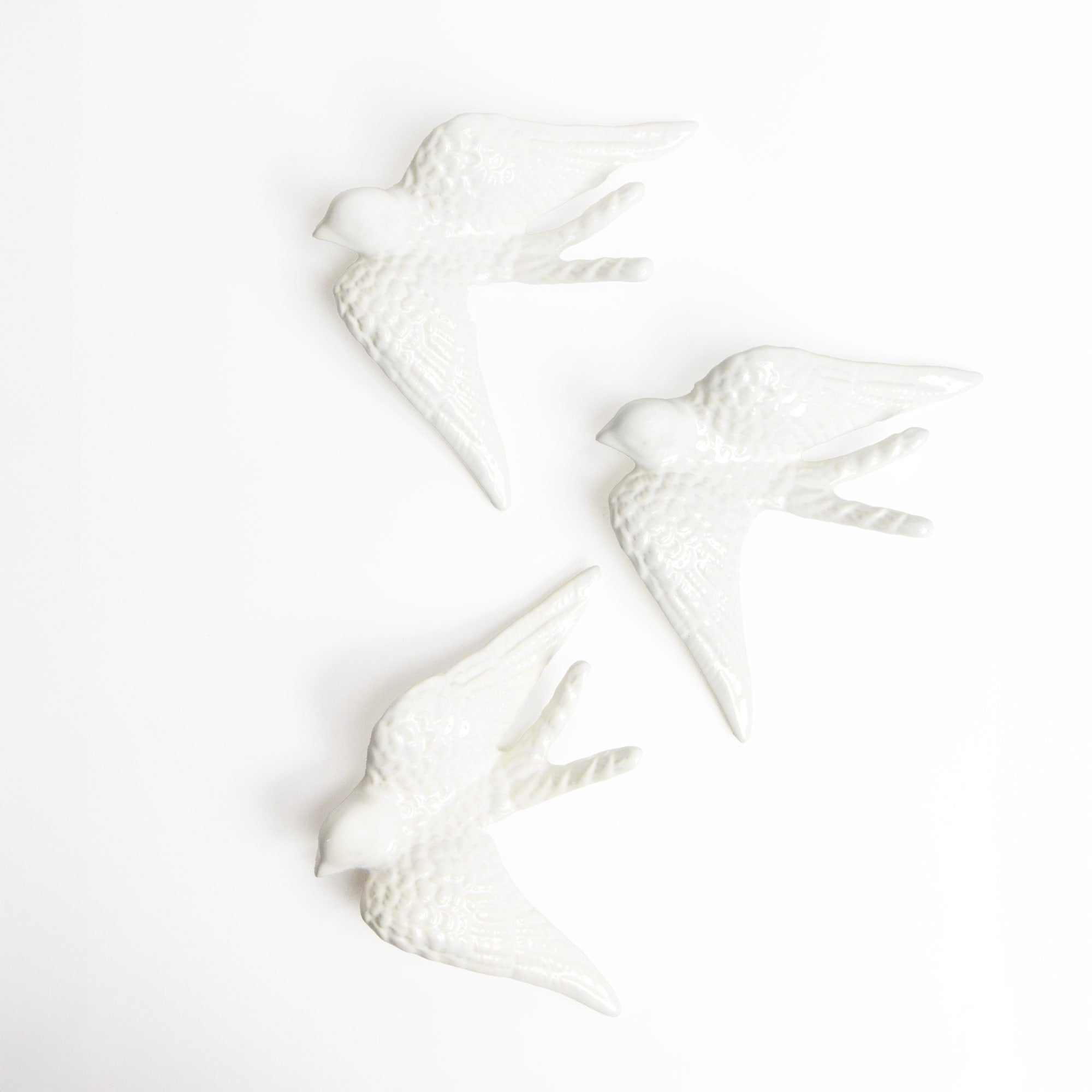 Set de 3 hirondelles
