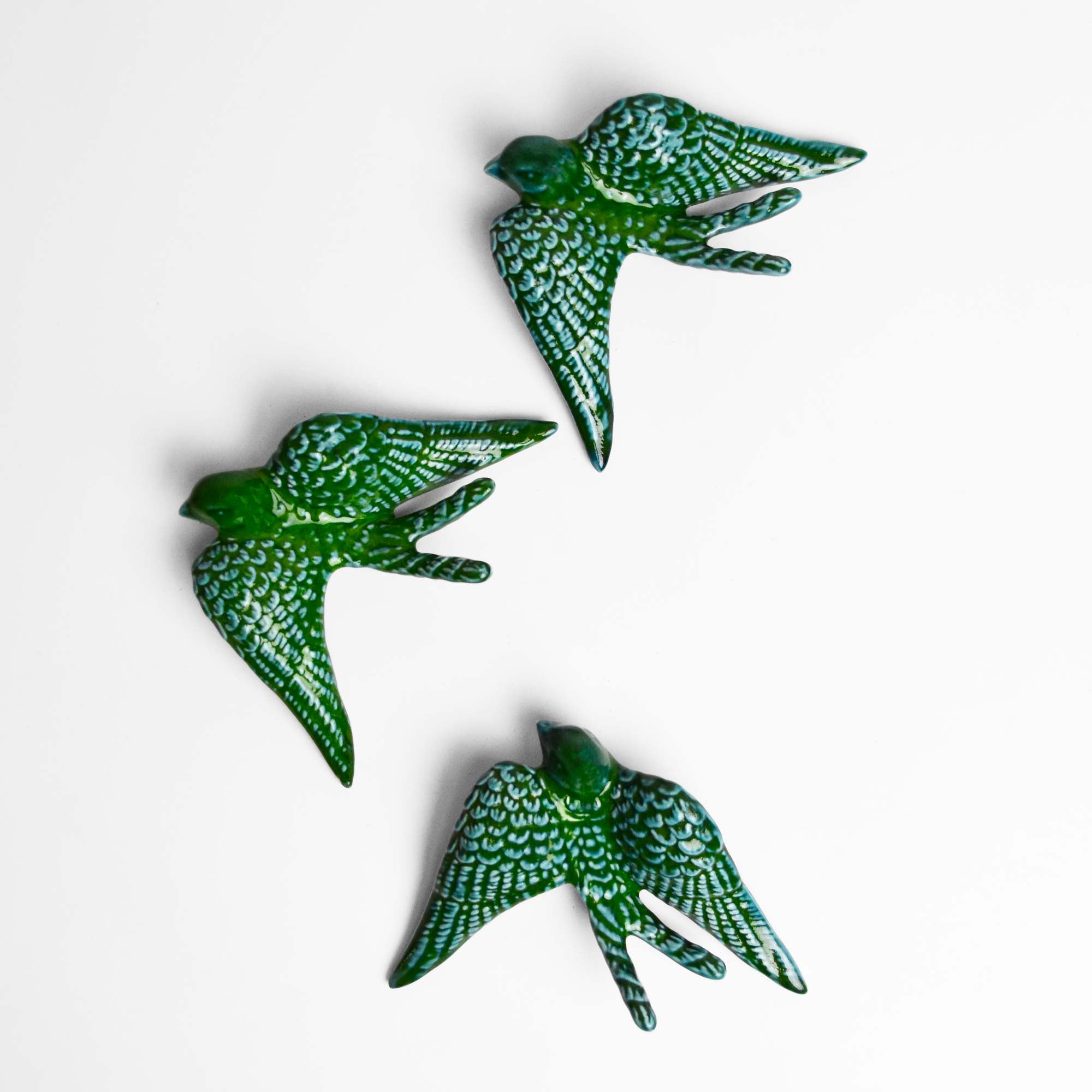 Set de 3 hirondelles