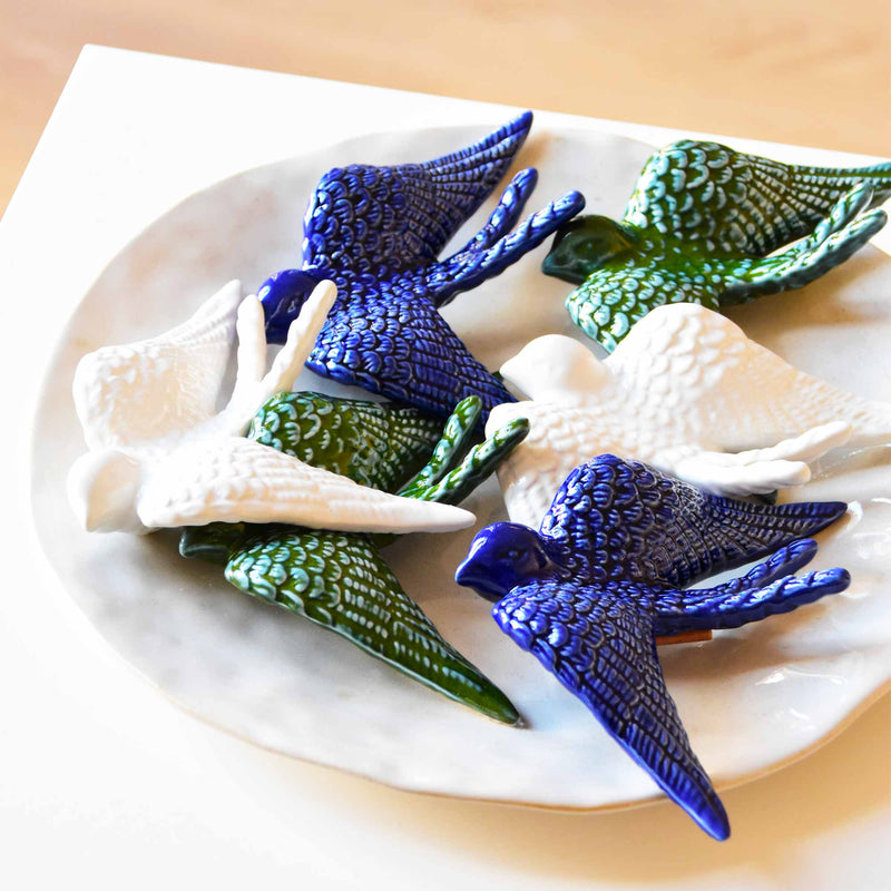 Grande hirondelle | Bleu