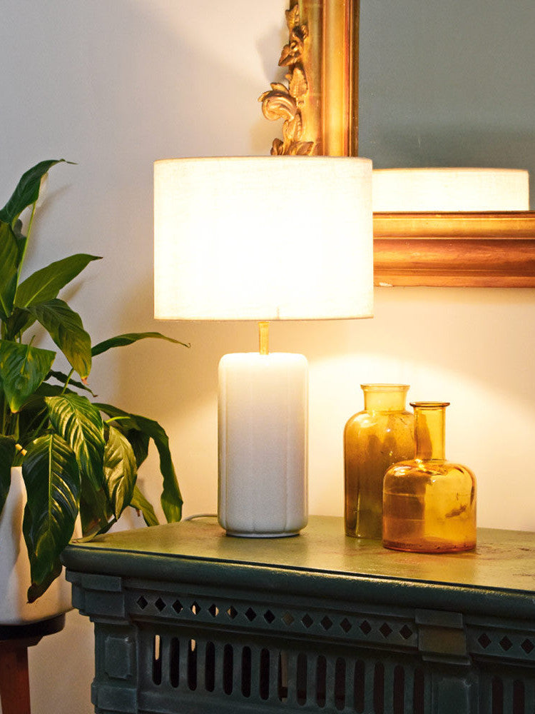 Lampe Luzia | Blanc & Coton