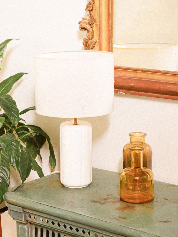 Lampe Luzia | Blanc & Coton