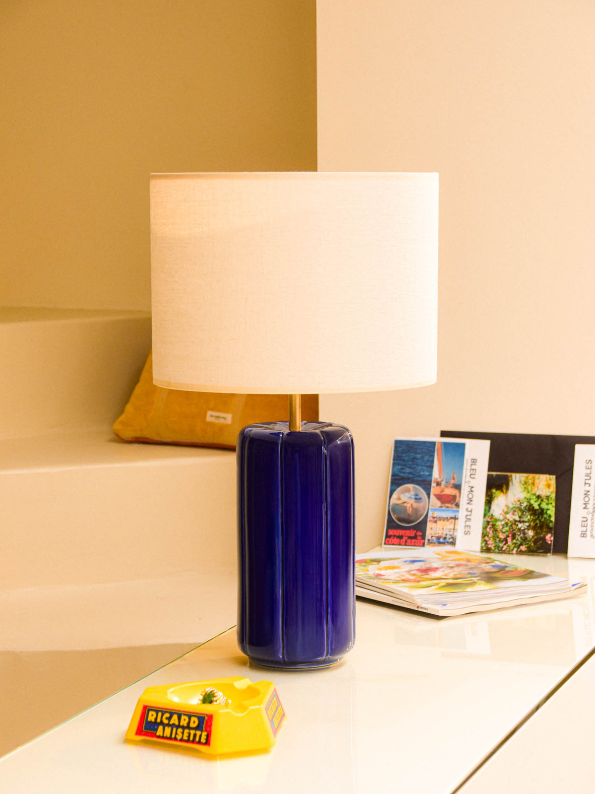 Lampe Luzia | Indigo & Coton