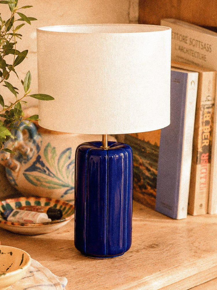 Lampe Luzia | Indigo & Coton