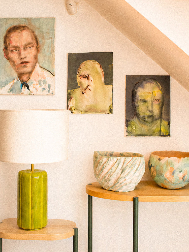Lampe Luzia | Pistache & Coton