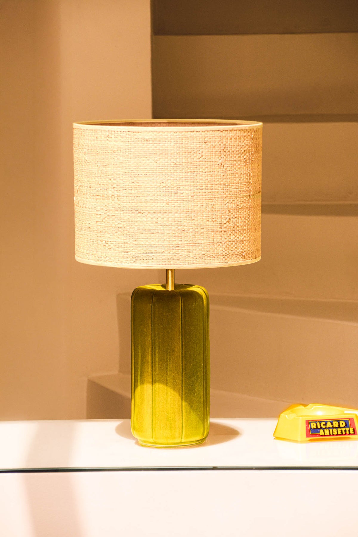 Lampe Luzia | Pistache & Raphia