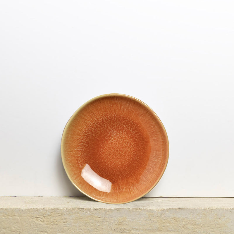 Petite assiette creuse | Terracotta sienna