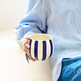 Grand Mug | Bleu Linhas