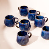 Grand Mug Onda | Bleu abyssal