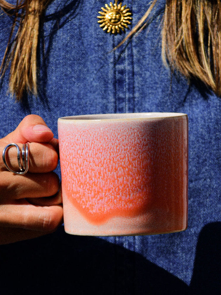 Grand mug droit | Orange minéral