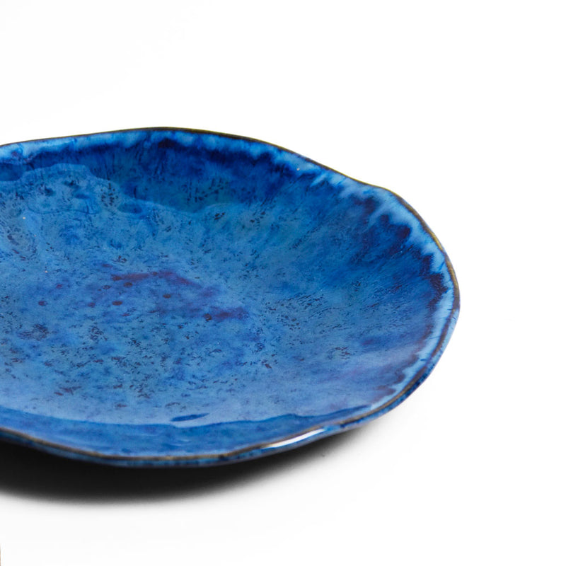 Petite assiette Onda | Bleu abyssal
