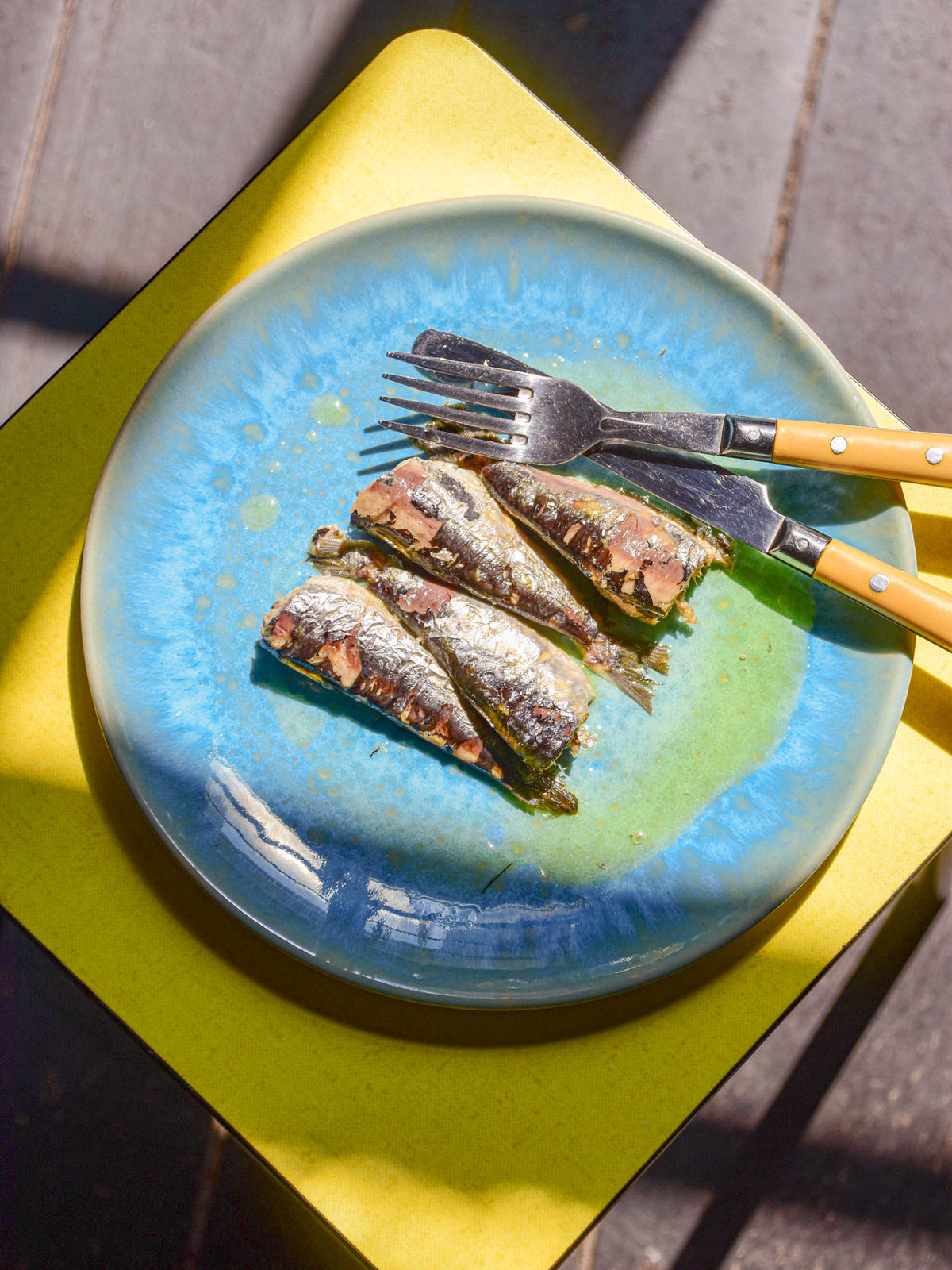 Petite assiette | Bleu água