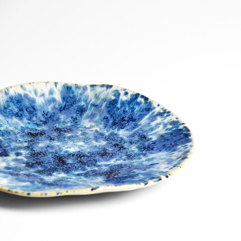 Petite assiette Onda | Bleu écume