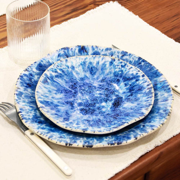 Petite assiette Onda | Bleu écume