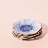 Petite assiette Onda | Cobalt écume