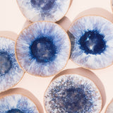 Petite assiette Onda | Cobalt écume