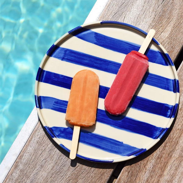 Petite assiette | Bleu Linhas