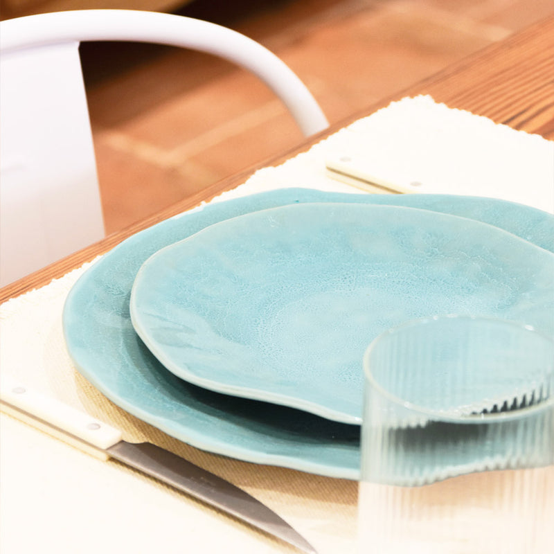 Petite assiette Onda | Vert d'eau