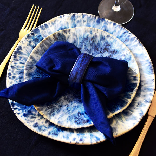 Petite assiette Onda | Bleu écume