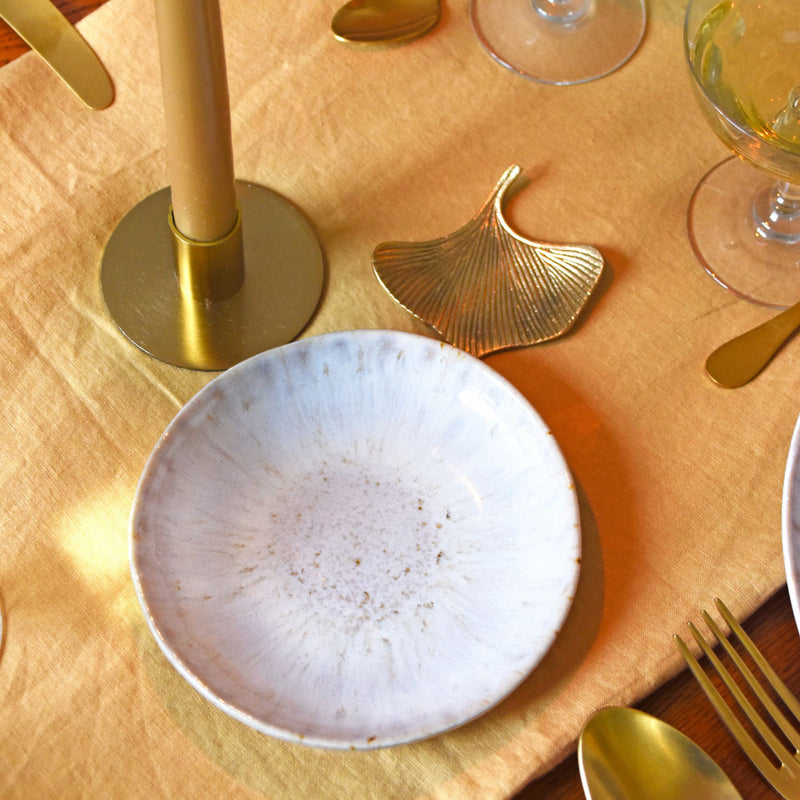 Petite assiette creuse | Blanc audacieux
