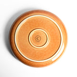 Plat de service rond | Terracotta sienna