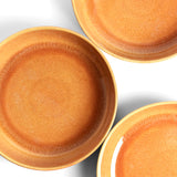Plat de service rond | Terracotta sienna