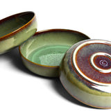 Plat de service rond | Vert rivage