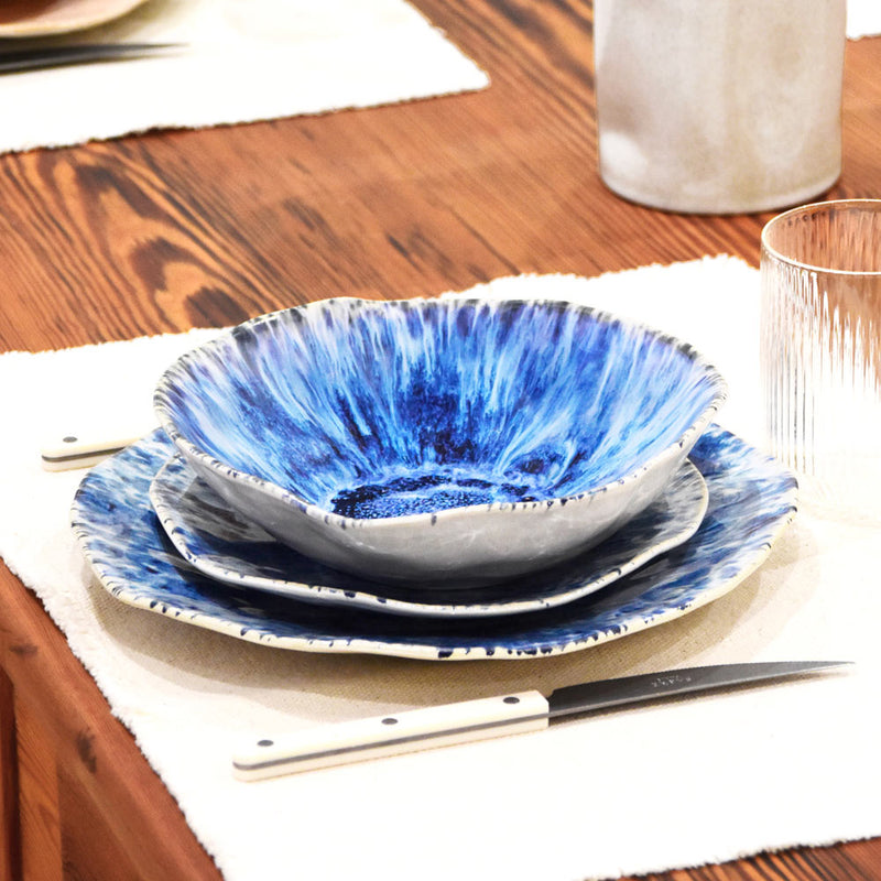 Service pour 8 Onda | Bleu écume