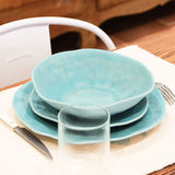 Service pour 6 Onda | Vert d'eau