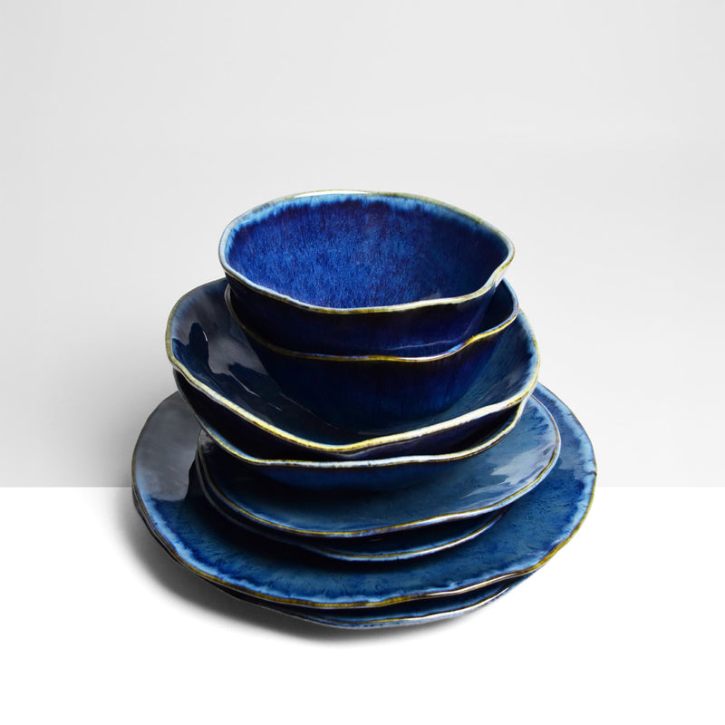 Service pour 2 Onda | Bleu abyssal