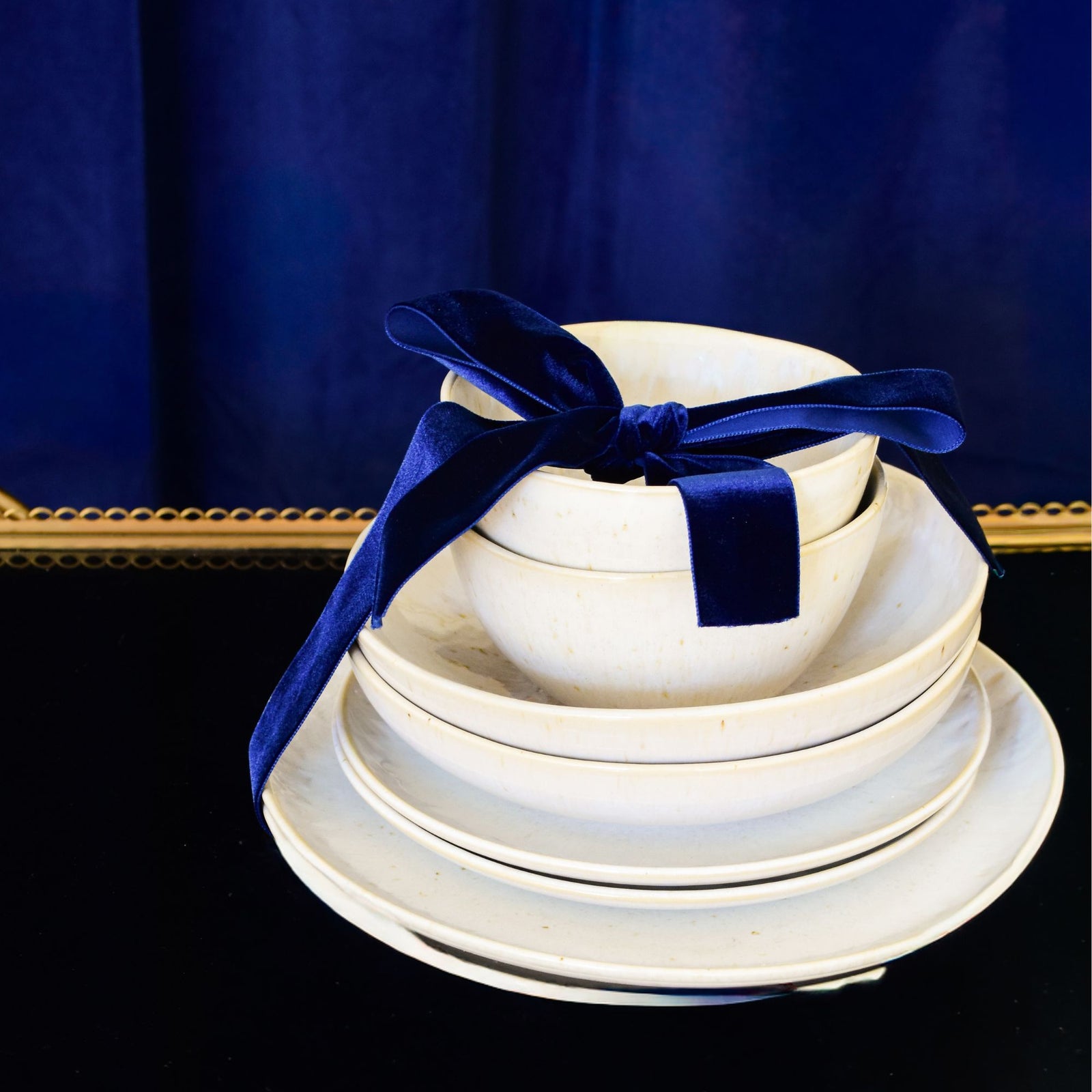 Service De Table Gourmet Pour 6 Personnes, 35 Pièces – Assiettes Et