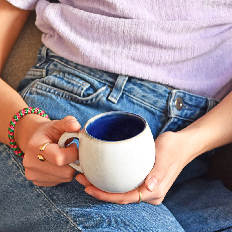 Tasse ronde | Bleu odyssée