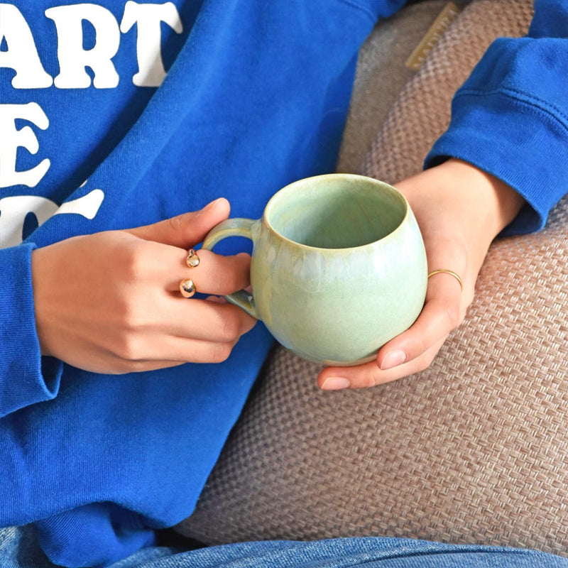 Tasse ronde | Vert audacieux