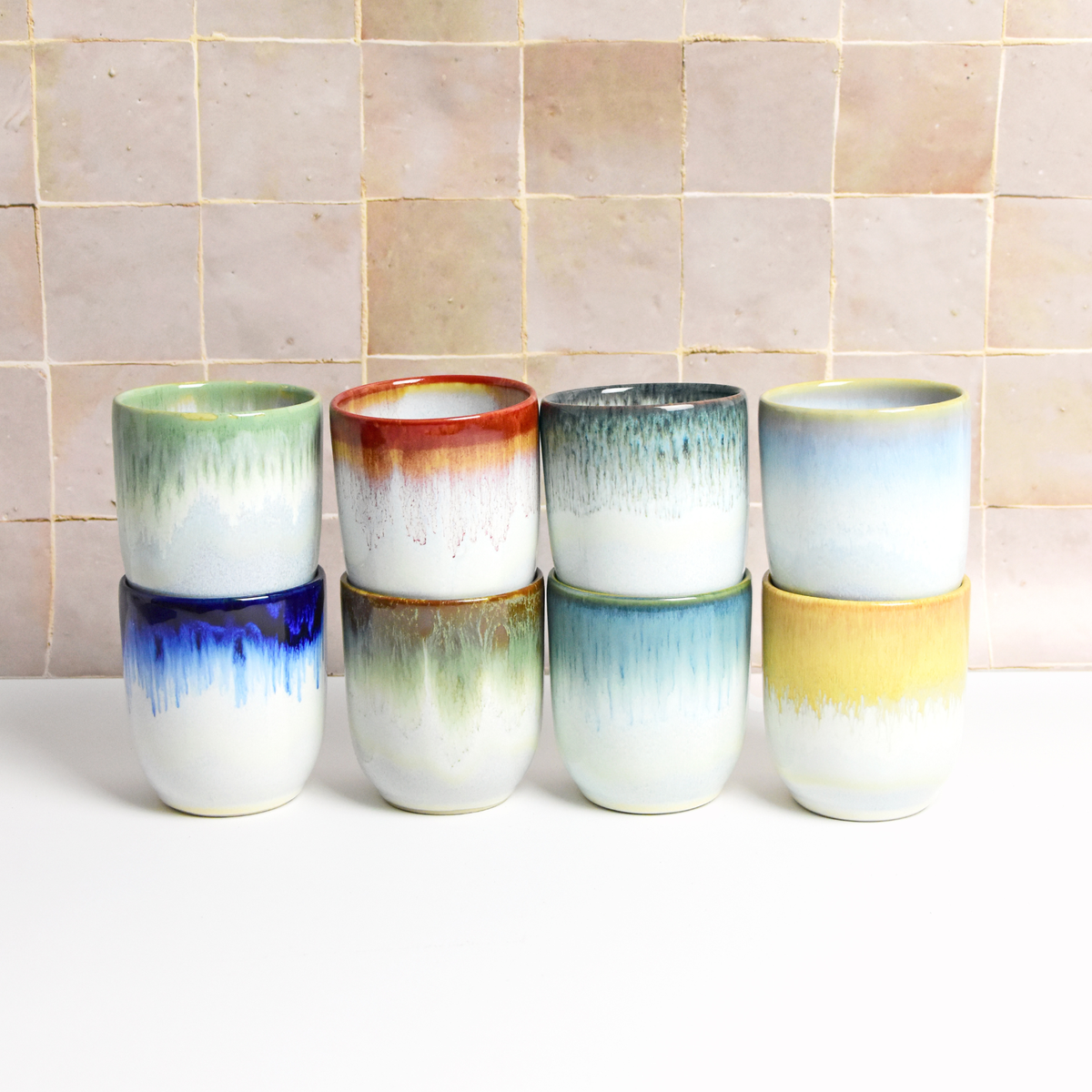 Tasse moyenne | Set de 6 personnalisé