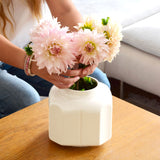 Vase Baixo | Blanc