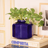 Vase Baixo | Indigo
