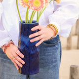 Vase Onda | Bleu odyssée