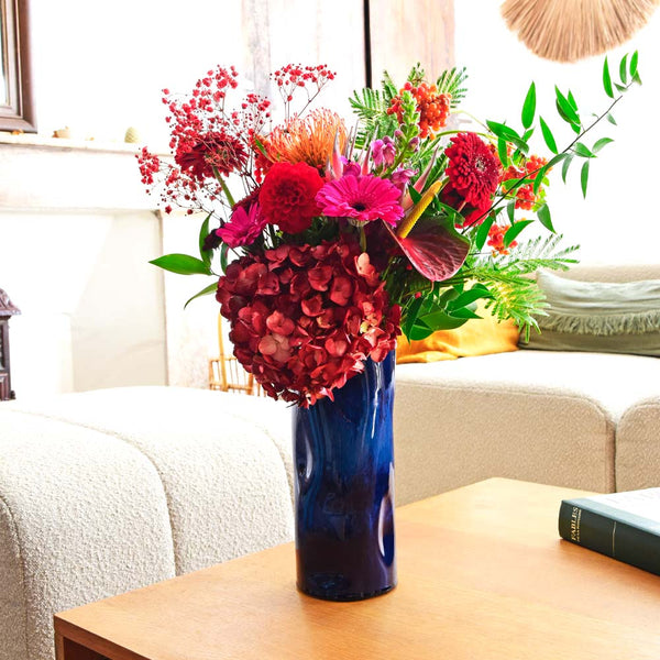 Vase onda | Bleu odyssée