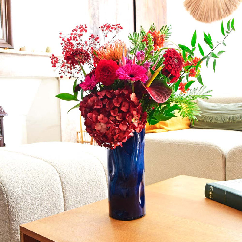 Vase onda | Bleu odyssée