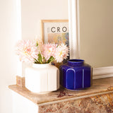 Vase Baixo | Blanc