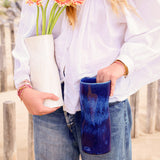 Vase Onda | Bleu odyssée