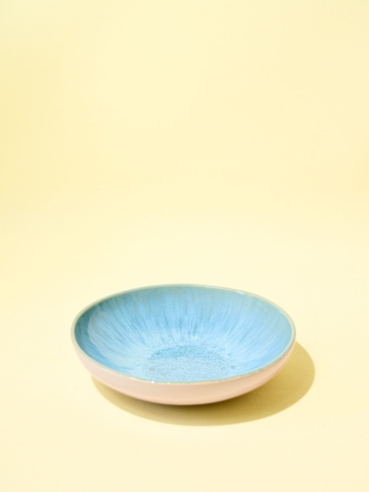 Assiette creuse | Bleu água
