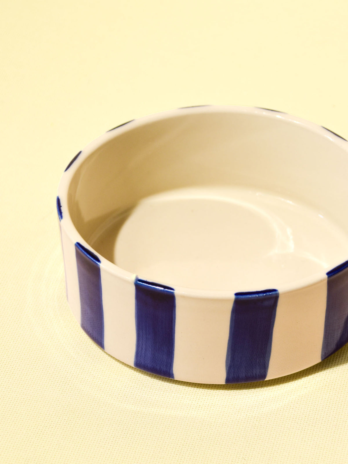 Assiette creuse | Bleu Linhas